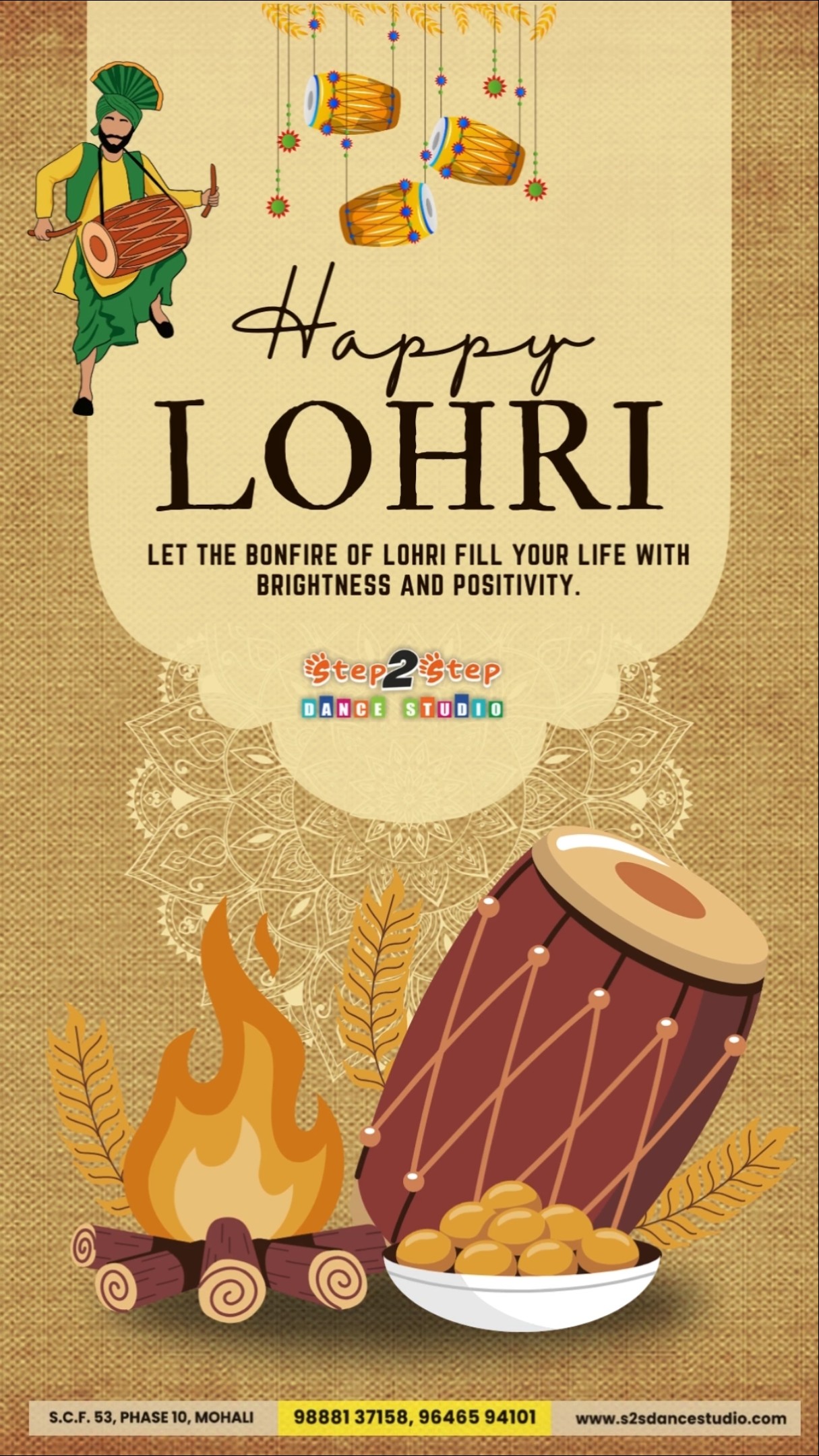 Lohri 2025 l Happy Lohri l Short Videos l Lohri Status #shorts #trending #videos #yt